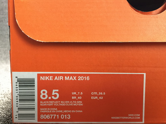Super Max Nike Air Max 2016 Men--010